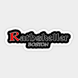 The Rathskeller AKA "The Rat" Rat  Logo Sticker